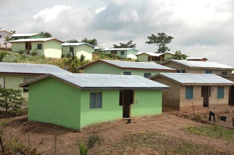 Häuser in Ghana